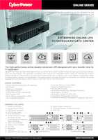 Datasheet for CyberPower OL1500ERTXL2U, EAN: 4712364143601