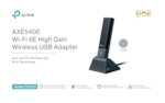 Datasheet for TP-Link Archer TXE70UH, EAN: 4895252501681
