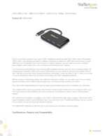 Datasheet for Startech.com HB30C4AB, EAN: 0065030866330