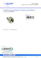 Datasheet for Allnet ANT-ADP-FM-RSMAM, EAN: 4038816008831