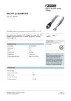 Datasheet for Phoenix Contact 1507476, EAN: 4017918900274
