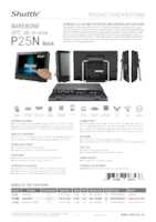 Datasheet for Shuttle P25N, EAN: 0887993006536