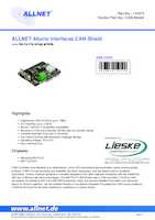 Datasheet for Allnet CAN-Shield, EAN: 4038816154149