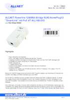 Datenblatt zu Allnet ALL1681203, EAN: 4038816139665