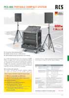Datenblatt zu RCS Audio-Systems PCS-600, EAN: 4250458245430