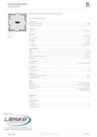 Datasheet for Berker 3315421909, EAN: 4011334330509