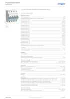 Datasheet for Hager MBN625, EAN: 3250614310874
