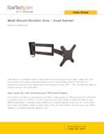 Datasheet for Startech.com ARMWALLDS, EAN: 0065030870313