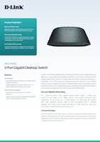 Datasheet for D-Link DGS-1005D/E, EAN: 0790069252686