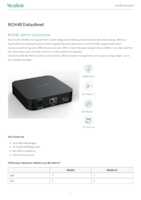 Datasheet for Yealink 1303166, EAN: 6938818318946