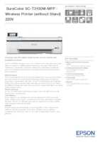 Datasheet for Epson C11CJ36301A0, EAN: 8715946695525