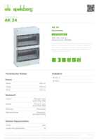Datasheet for Spelsberg 73542401, EAN: 4013902305124