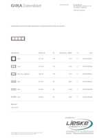 Datasheet for Gira 021459, EAN: 4010337003458