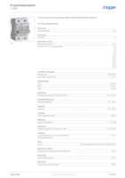 Datenblatt zu Hager L72M, EAN: 3250610740576