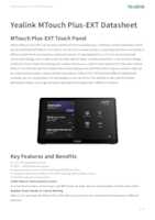 Datasheet for Yealink 1303092, EAN: 6938818316874