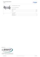 Datasheet for Hager L061, EAN: 4010330661846