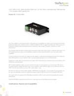 Datasheet for Startech.com ST4200USBM, EAN: 0065030831024