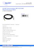 Datasheet for Allnet ANT-CAB-RSMA-RSMA-300, EAN: 4038816008787