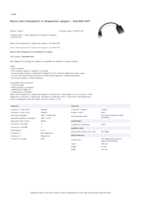 Datasheet for Matrox CAB-MDP-DPF, EAN: 0790750240206
