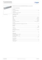 Datasheet for Hager FWK3E501100VERZ, EAN: 4012740889919