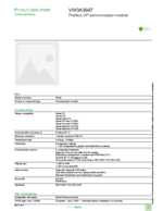 Datasheet for Schneider Electric VW3A3607, EAN: 3606480177583
