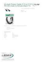Datasheet for Inline 16637, EAN: 4043718114924