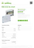 Datasheet for Spelsberg 60041201, EAN: 4013902858286