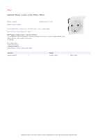 Datasheet for Legrand 077219, EAN: 3245060772192