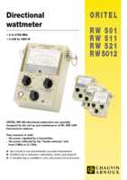 Datasheet for Chauvin Arnoux P01255101