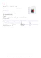 Datasheet for Legrand 078751, EAN: 3245060787516