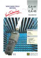 Datasheet for Chauvin Arnoux P01167002A, EAN: 3760171413692