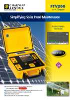 Datasheet for Chauvin Arnoux P01160740