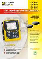 Datasheet for Chauvin Arnoux P01160591, EAN: 3760171418987