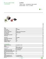Datasheet for Schneider Electric VCF01, EAN: 3389110448924