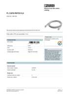 Datasheet for Phoenix Contact 2891783, EAN: 4046356167574