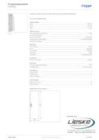 Datasheet for Hager FZ191W, EAN: 3250612779031