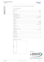Datasheet for Hager FZ193W, EAN: 3250612779055