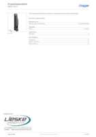 Datenblatt zu Hager MES-SHV, EAN: 7611919426527