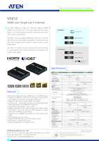 Datasheet for Aten VE812T, EAN: 4719264640278