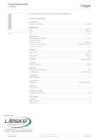 Datasheet for Hager FZ199W, EAN: 3250612778874