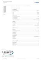 Datasheet for Hager FZ200W, EAN: 3250612778881