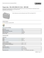 Datasheet for Phoenix Contact 2961480, EAN: 4017918937898