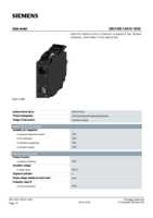 Datenblatt zu Siemens 3SU14001AA101EA0, EAN: 4011209950962
