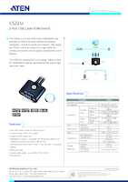 Datasheet for Aten CS22U, EAN: 4710423775978