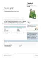 Datasheet for Phoenix Contact 2966906, EAN: 4017918159580