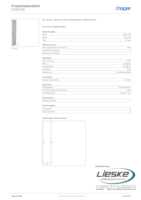 Datasheet for Hager FZ207SD, EAN: 3250612795307