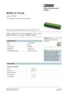 Datasheet for Phoenix Contact 1757297, EAN: 4017918029821