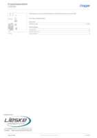 Datasheet for Hager FZ823N, EAN: 3250612778287