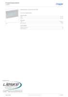 Datasheet for Hager VZ413, EAN: 3250616664135