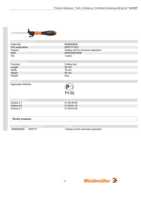 Datasheet for Weidmüller 9006060000, EAN: 4032248257638
